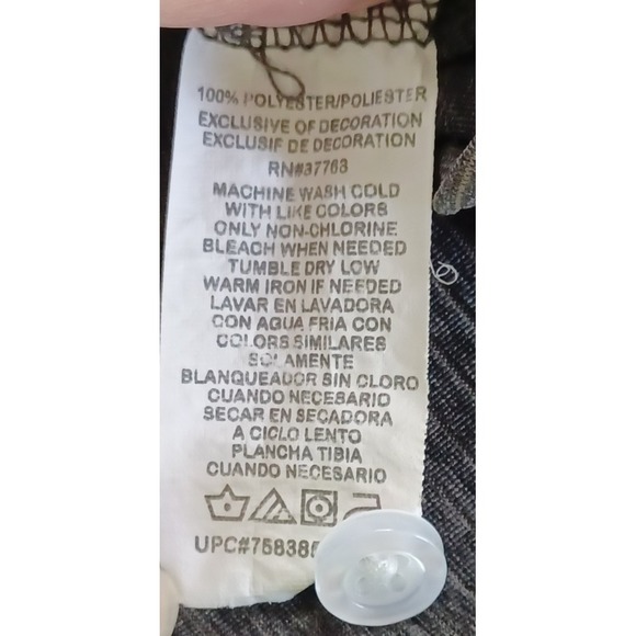 Pebble Beach Performance Polo Shirt Men's XL Black Striped Golf Bowling Athletic - Picture 6 of 7